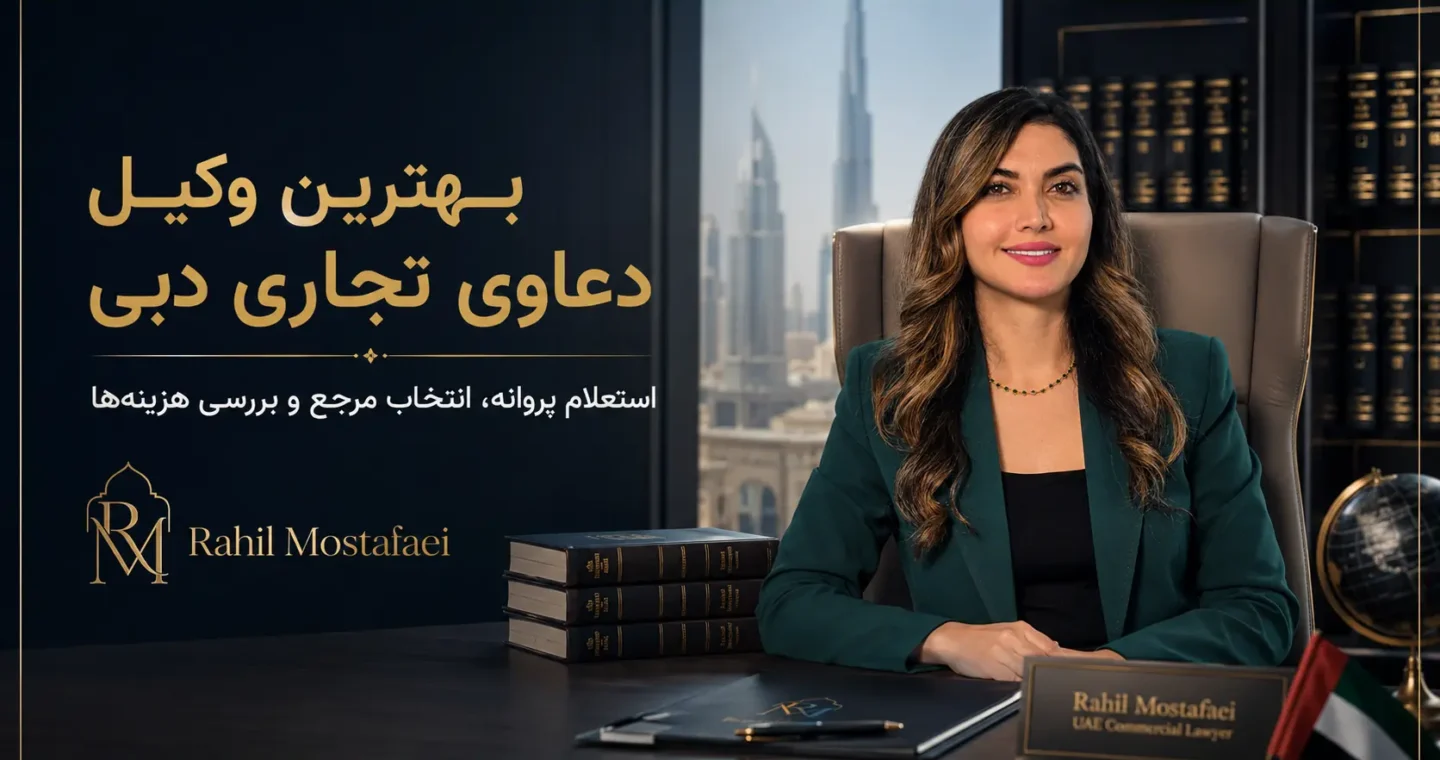 بهترین وکیل دعاوی تجاری دبی؛ راهنمای استعلام پروانه، انتخاب مرجع و بررسی هزینه‌ها