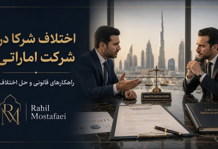 اختلاف شرکا در شرکت اماراتی؛ راهکارهای قانونی، خروج شریک و حفظ سرمایه